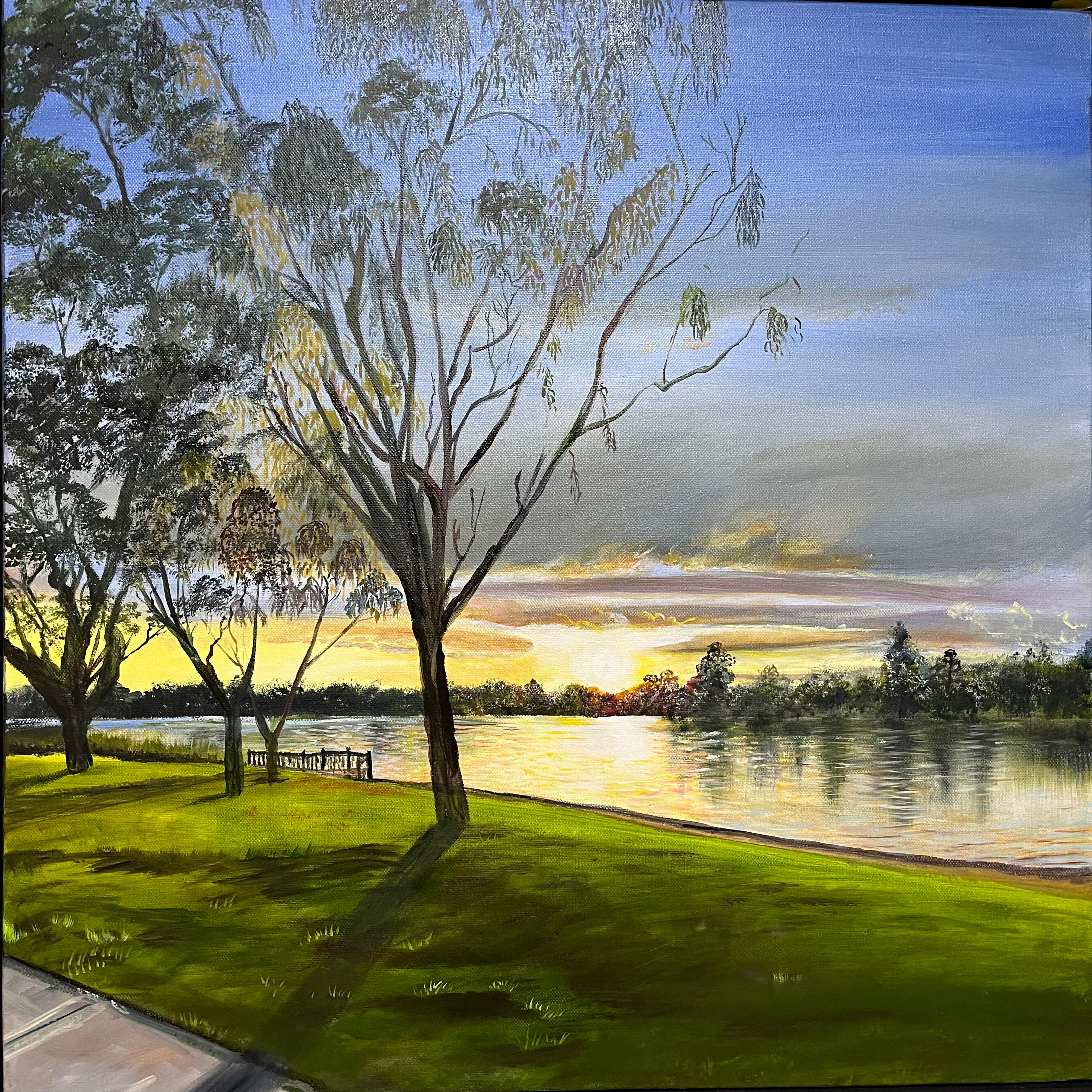 “Final Light at Beaumont Waters”
