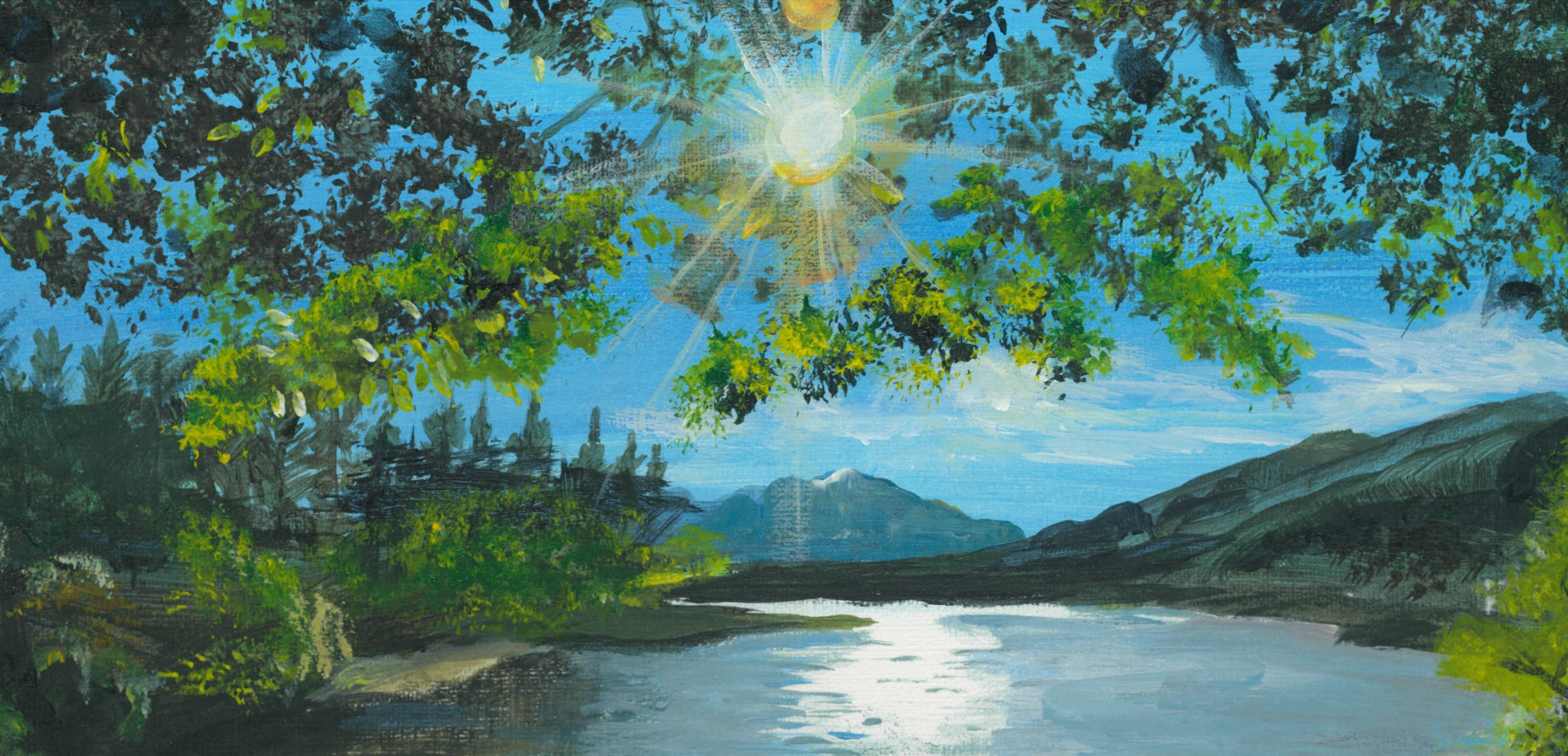 Snowdonia oil on canvas 12" x 8"